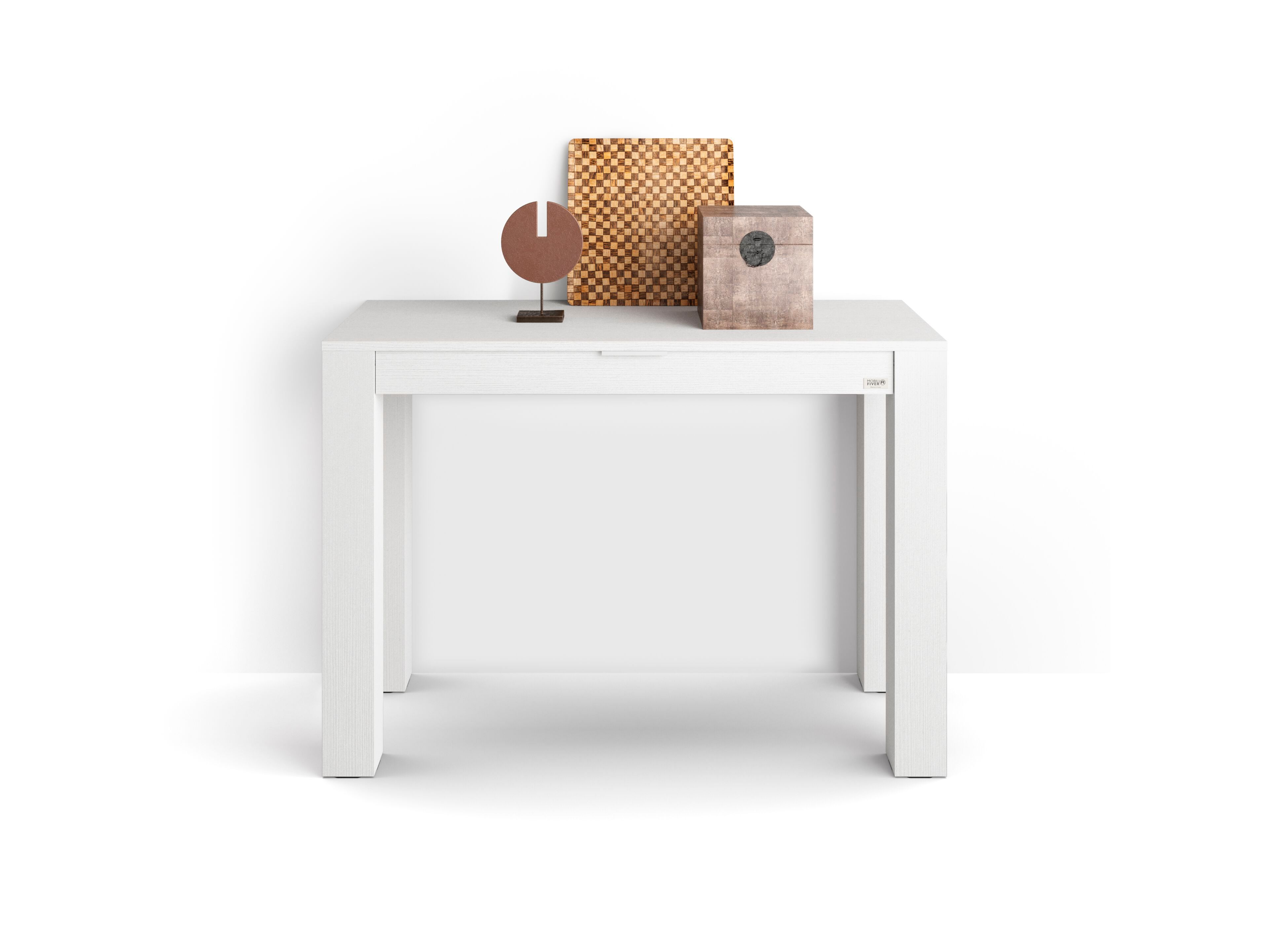 Прямоугольная консоль из белого ясеня Mobili Fiver Rachele ARCH-00068440 - Вид №1