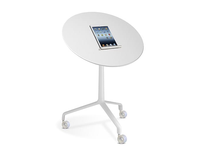 Круглый складной журнальный столик с колесами Sitland Use Me ARCH-00037281