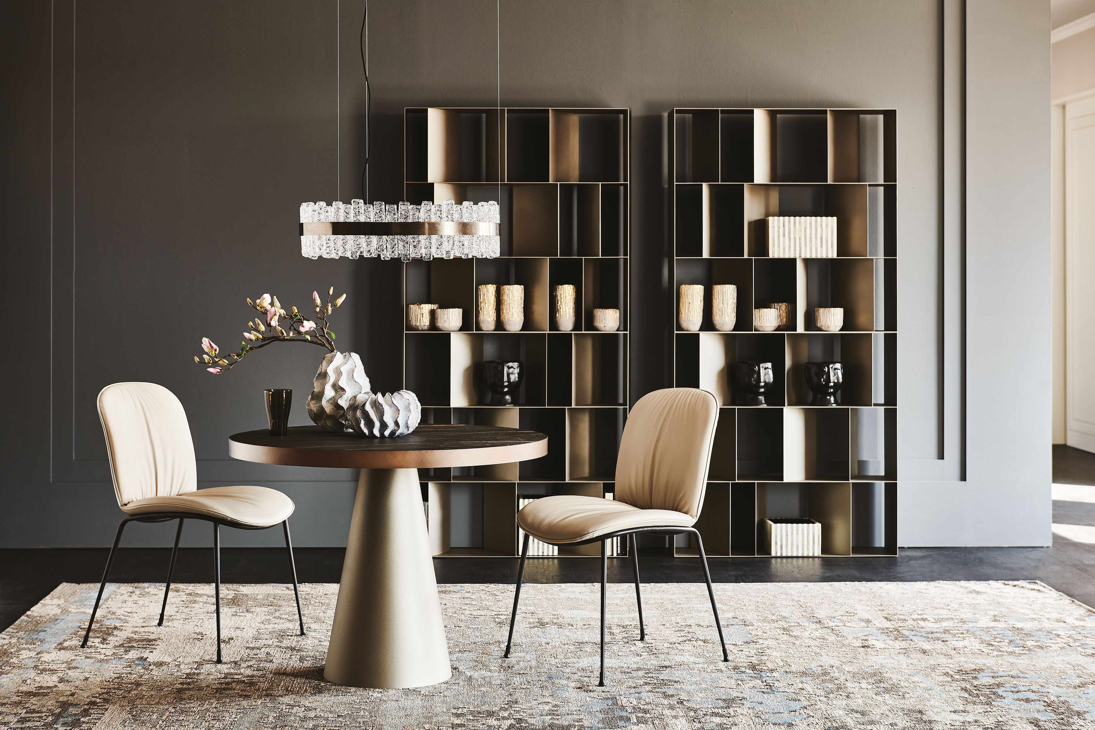 Круглый керамический стол Cattelan italia SATURNO KERAMIK BISTROT ARCH-00134350 - Вид №2