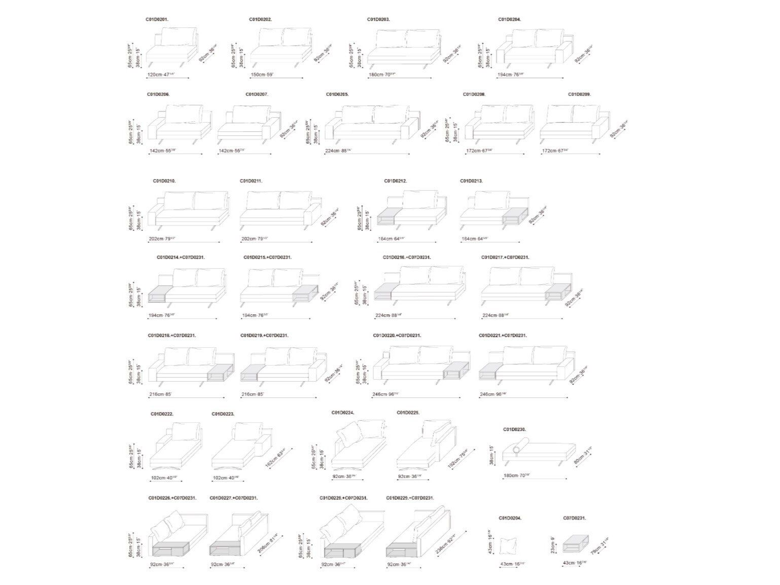 Кожаный диван с отсеком для хранения CAMERICH Wake ARCH-00137393 - Вид №2
