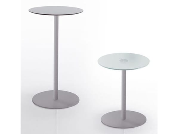 Круглый стальной журнальный столик Caimi Brevetti JOLLY ARCH-00003800