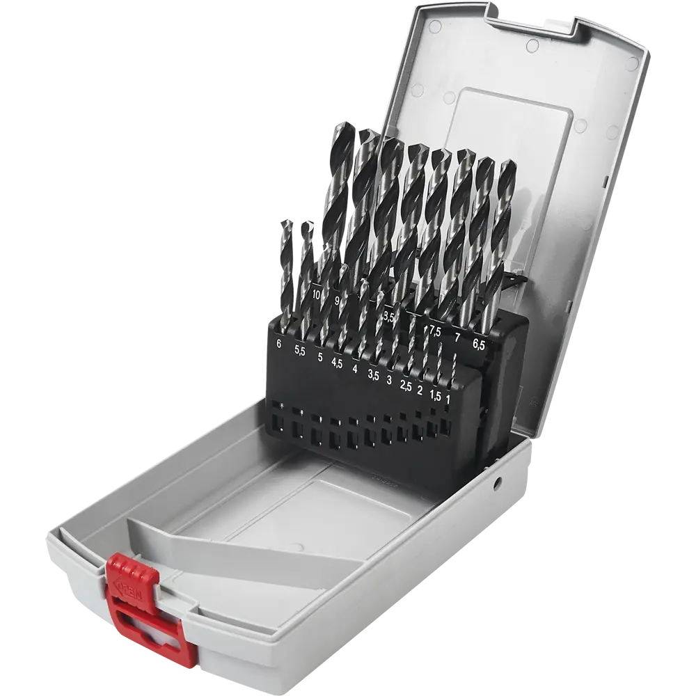 Набор свёрл по металлу HSS Bosch PointTeQ 2608577351, 19 шт BOSCH PROFESSIONAL STLM-2048694