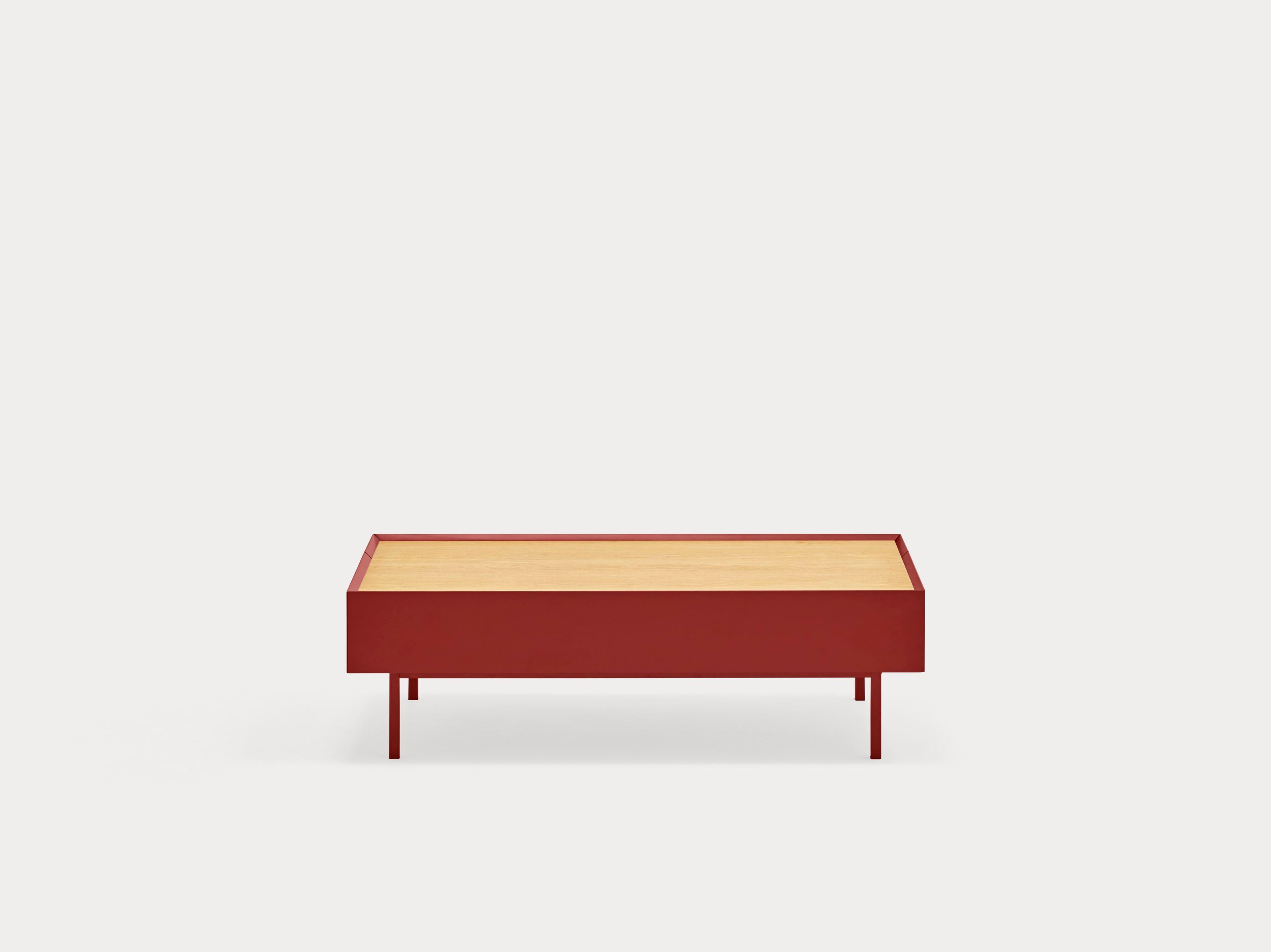 Низкий деревянный журнальный столик TEULAT Arista ARCH-00141627 - Вид №12