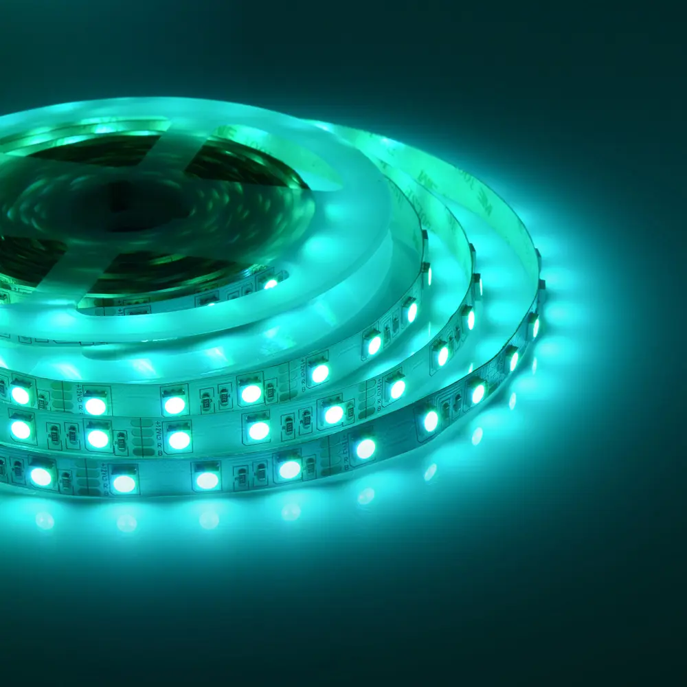 Светодиодная лента Apeyron 00-530 60 диод 14.4 Вт/м 12 В 10 мм IP20 30 м RGB свет 84721221 STLM-2015623  - Вид №7