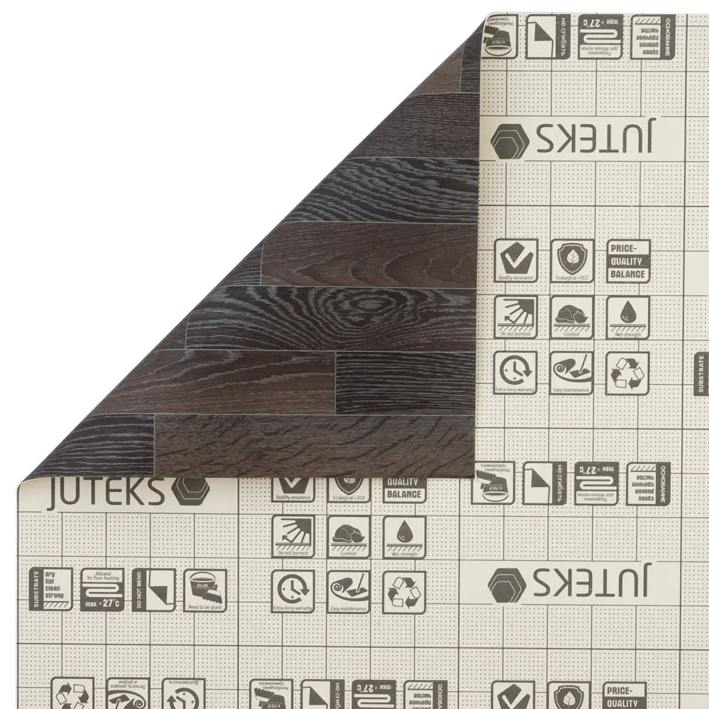 Линолеум «Парадокс Дуб Сапфирный» 32 класс 3 м JUTEKS STLM-2146865 - Вид №3