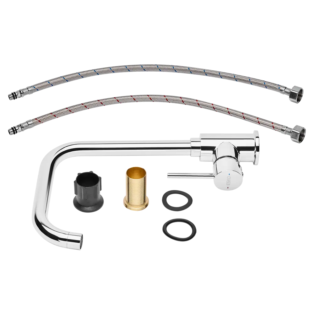 Смеситель для кухни Esko Elche EL519 23.5 см цвет хром STLM-2064944 - Вид №3