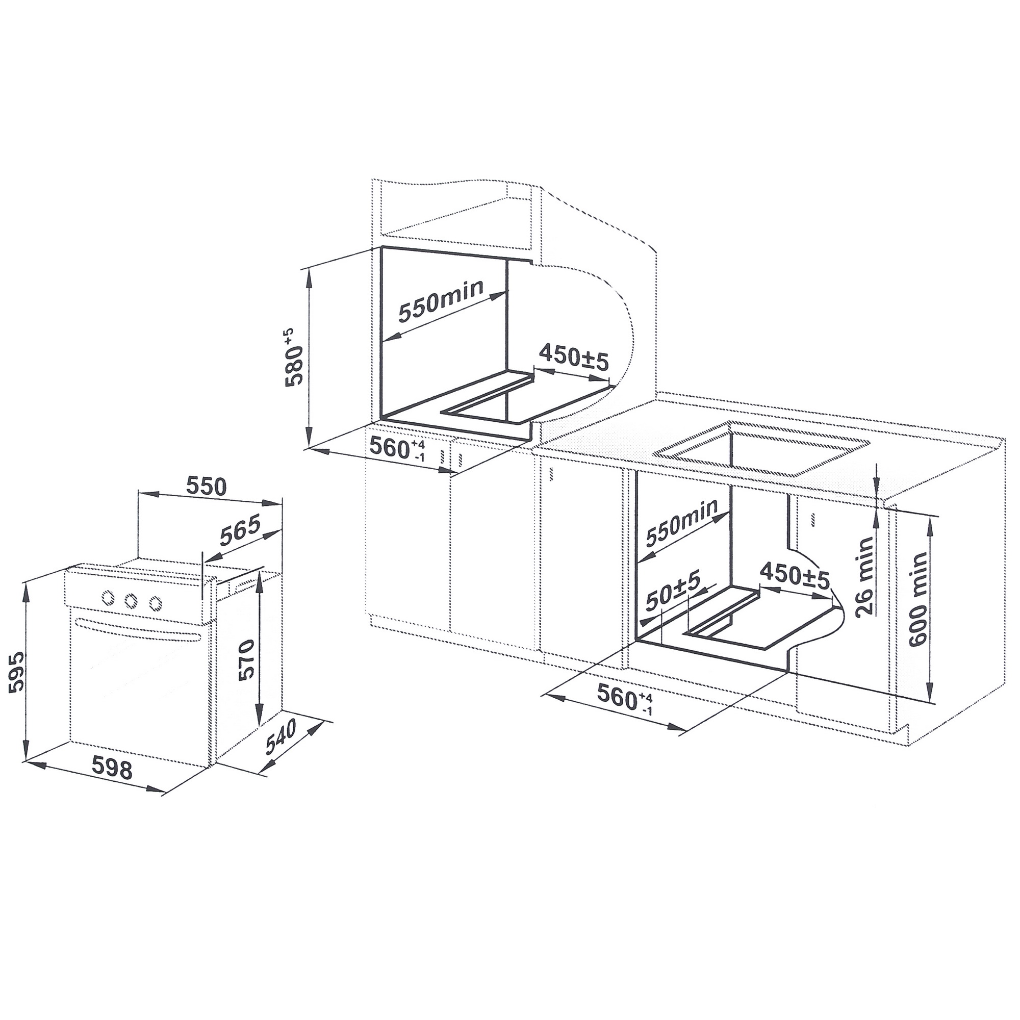 1320860 Газовый духовой шкаф Gefest ДГЭ 621-03 STDN-0005452 - Вид №13