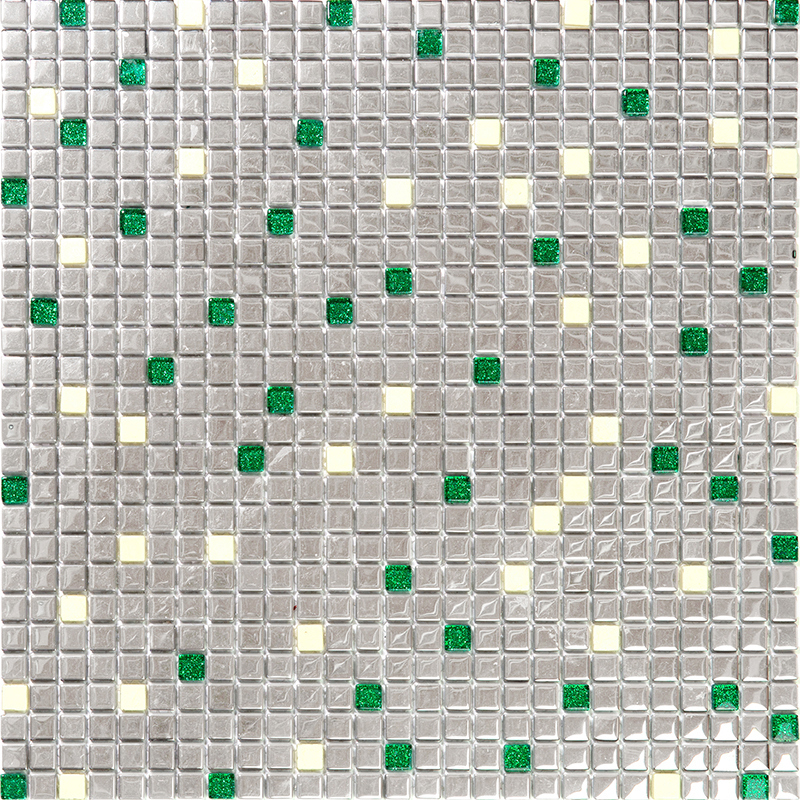 90414899 Декоративная мозаика VGM-02-Emerald-10-300x300 30x30см стекло цвет зеленый Gems STLM-0220909 VIDROMAR
