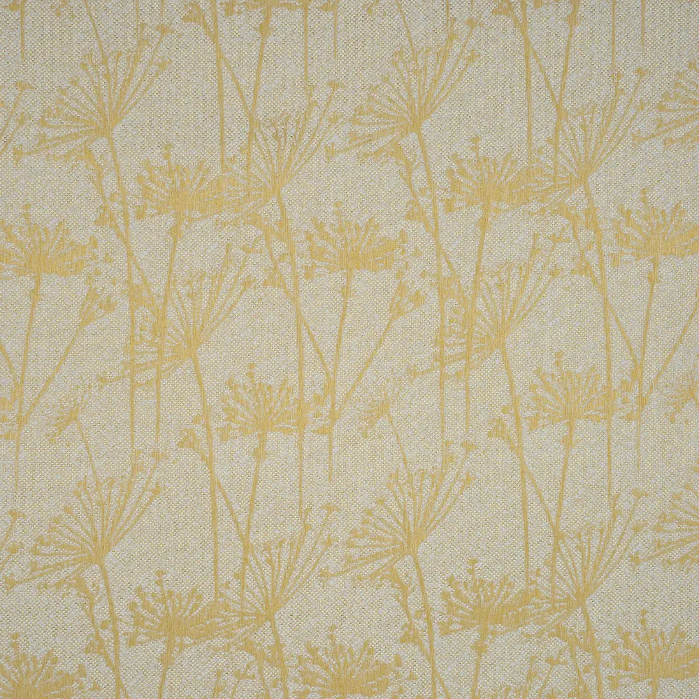 Ткань жаккард «Лён» цветы 280 см цвет золотой TEX REPUBLIC STLM-2208069