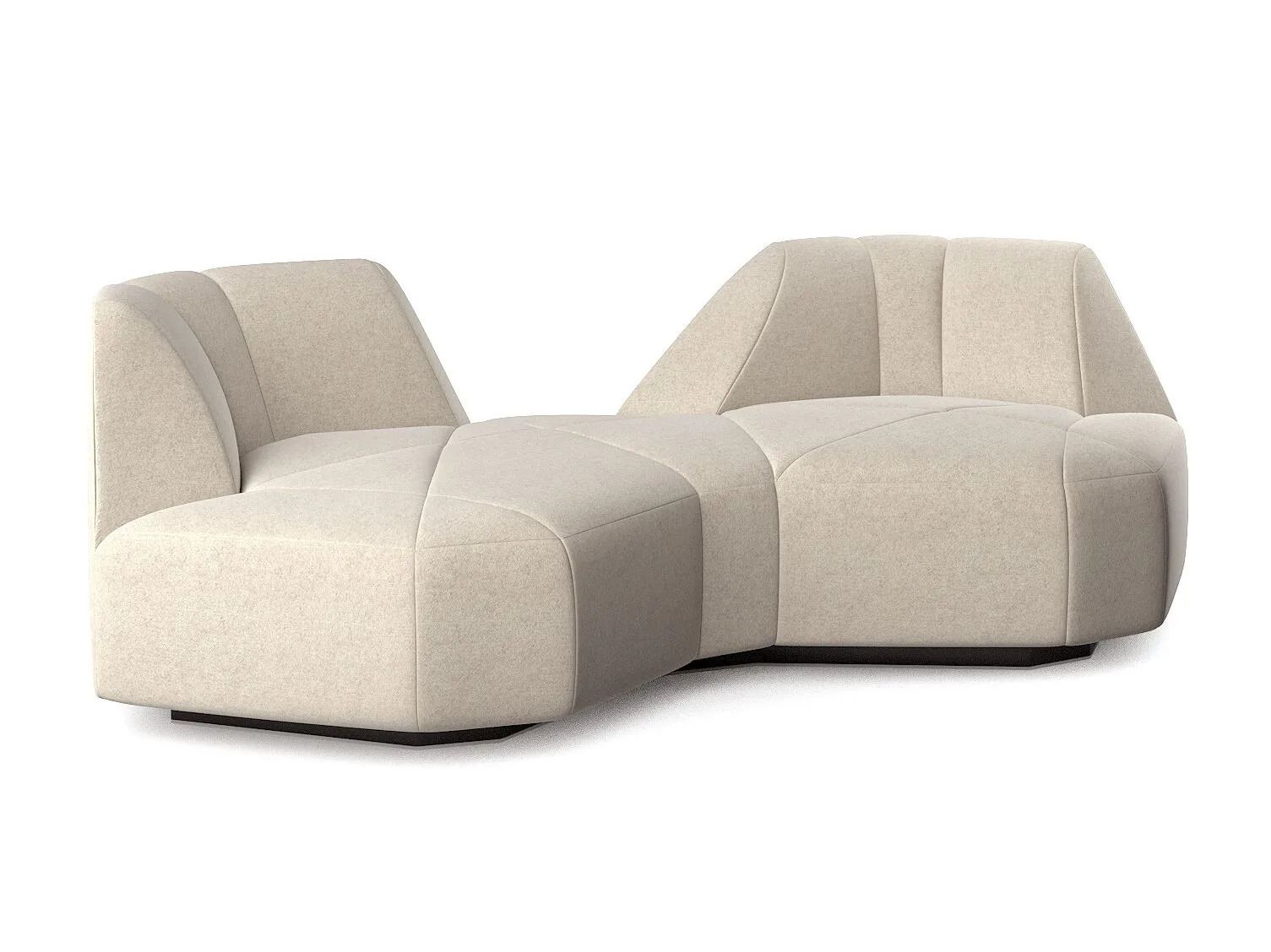 3-местный тканевый диван FID Paris Crystal ARCH-00041264 - Вид №14