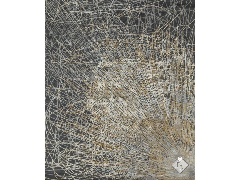 Прямоугольный ковер из бамбукового шелка и шерсти Edition Bougainville Inspiration ARCH-00075259