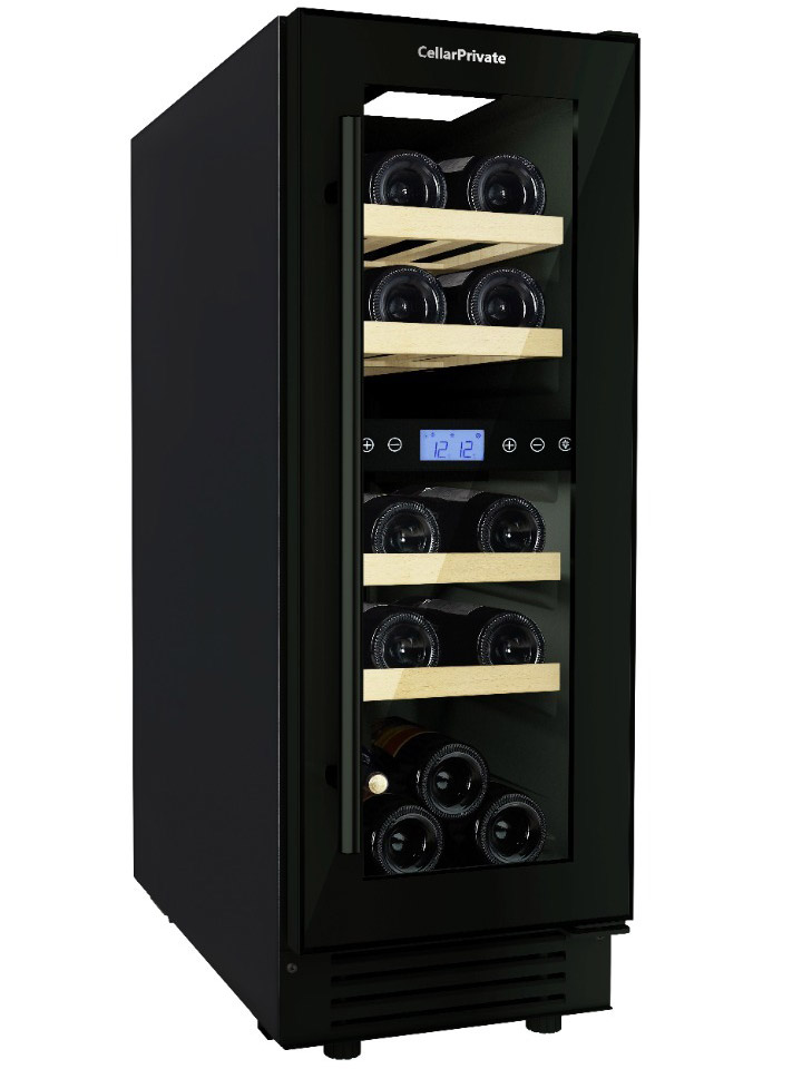 5343723 Винный шкаф Cellar Private CP017-2TB черный STDN-0002756