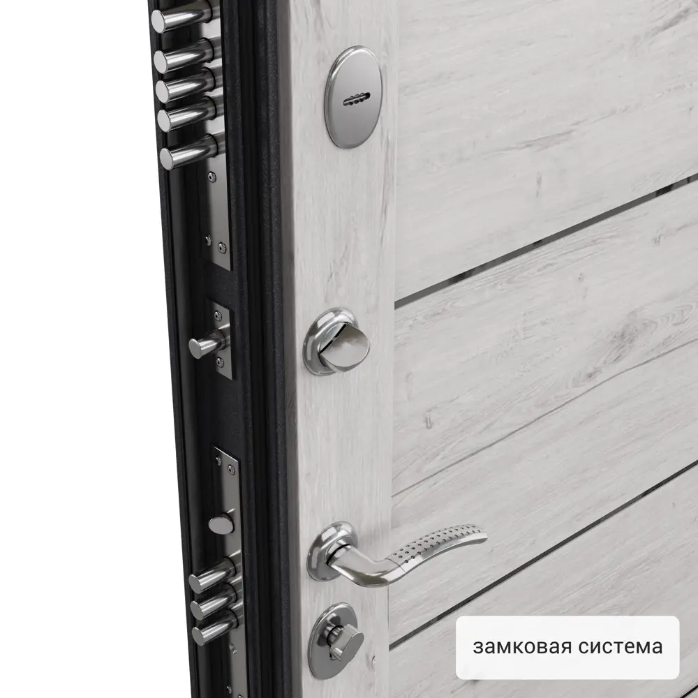 Дверь входная металлическая Ронда 860 мм правая цвет брио тоскано TOREX STLM-2057129 - Вид №2