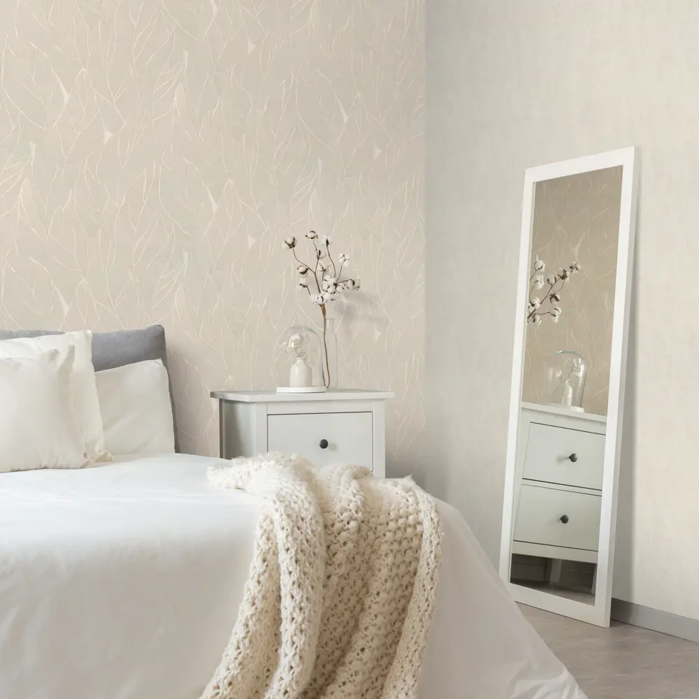 DIAMOND Adriana — флизелиновые обои бежевого оттенка для элегантного интерьера 89384254 STLM-1400164 - Вид №3