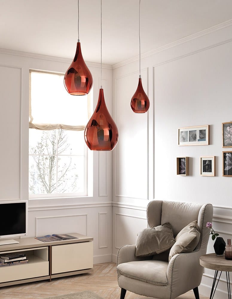 Металлический подвесной светильник из боросиликатного стекла Cangini & Tucci ARCH-00138110 - Вид №4