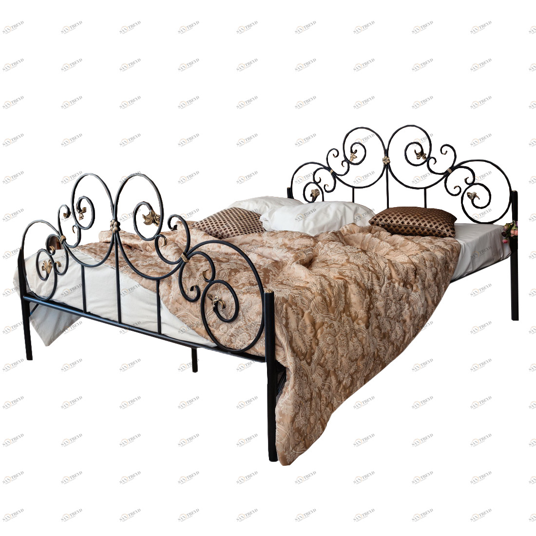 Кованая кровать Афина