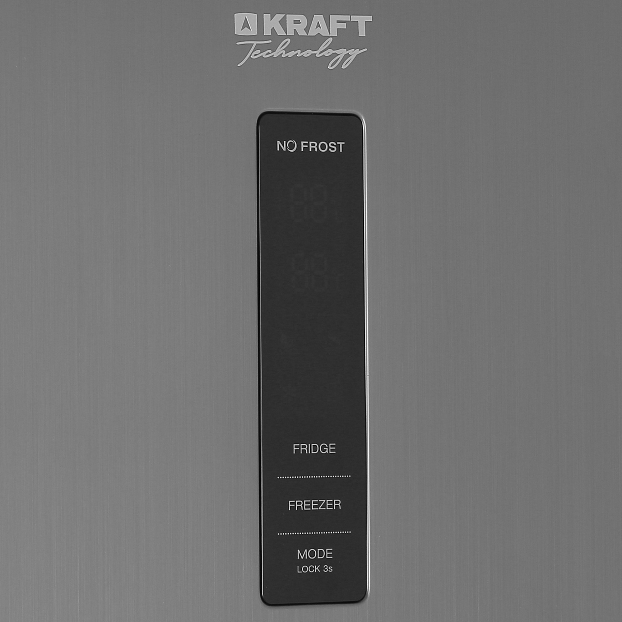 8192449 Холодильник с морозильником   KRAFT TNC-NF402X серебристый STDN-0037207 - Вид №9