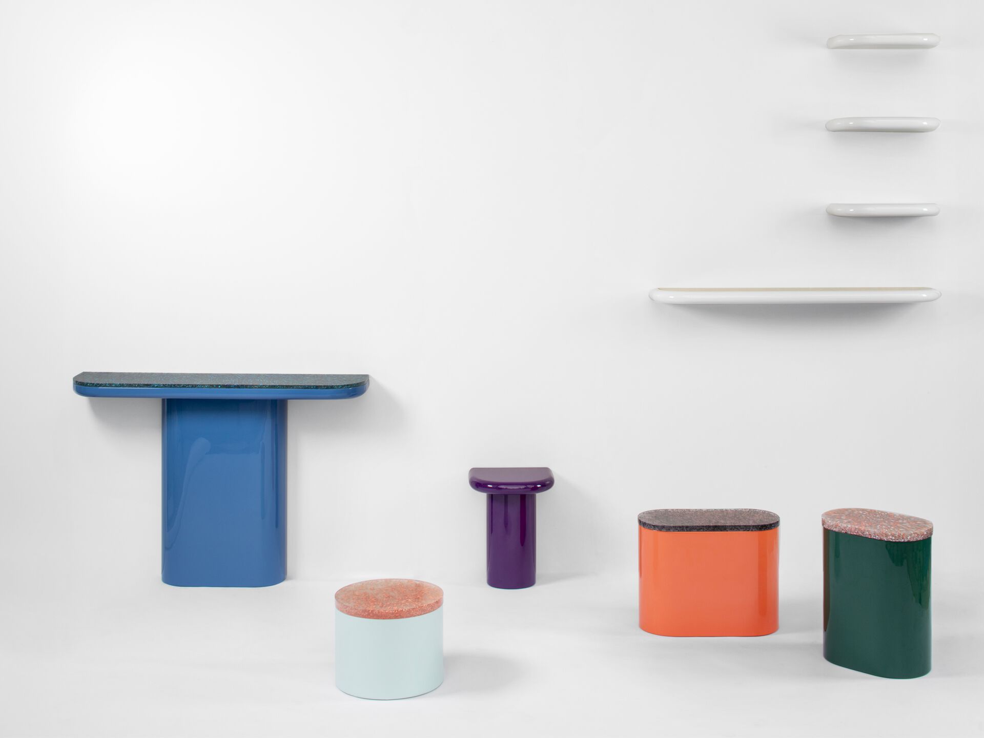 Полка из МДФ Punto Zero штопки ARCH-00057427 - Вид №1