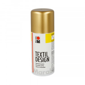 _Textil Design краска аэрозольная для ткани 150 мл 17240006784 084 золото Marabu