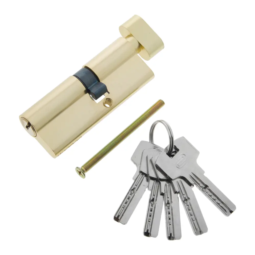 Цилиндр Standers ключ/вертушка 35х45 золото, TT-CANB3545GD STLM-2121407 - Вид №1