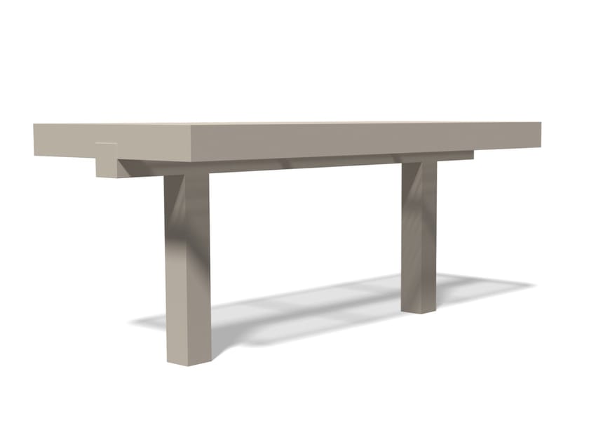 Прямоугольный стол из нержавеющей стали BENKERT BANKE Sicorum ARCH-00047739