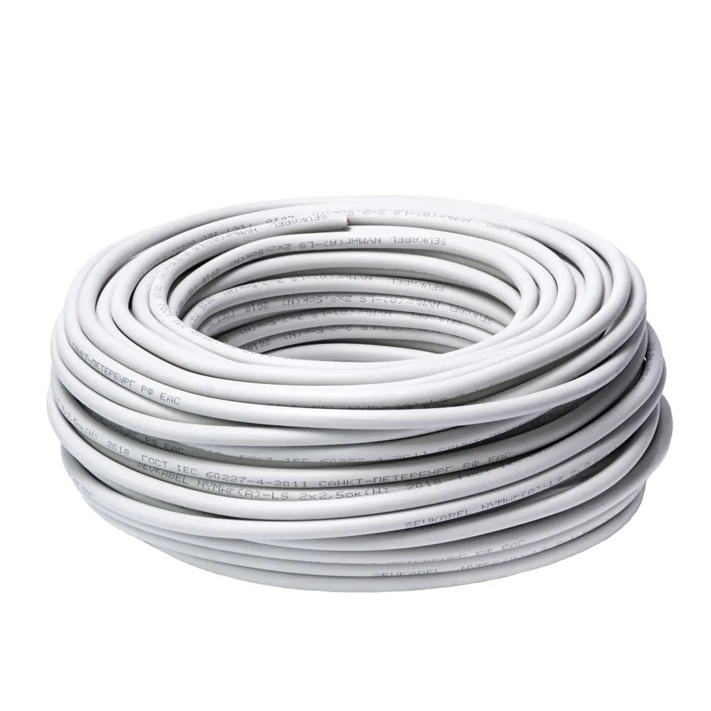 Кабель Севкабель NYM-LS 2x2.5 50 м ГОСТ STLM-2137917 - Вид №1