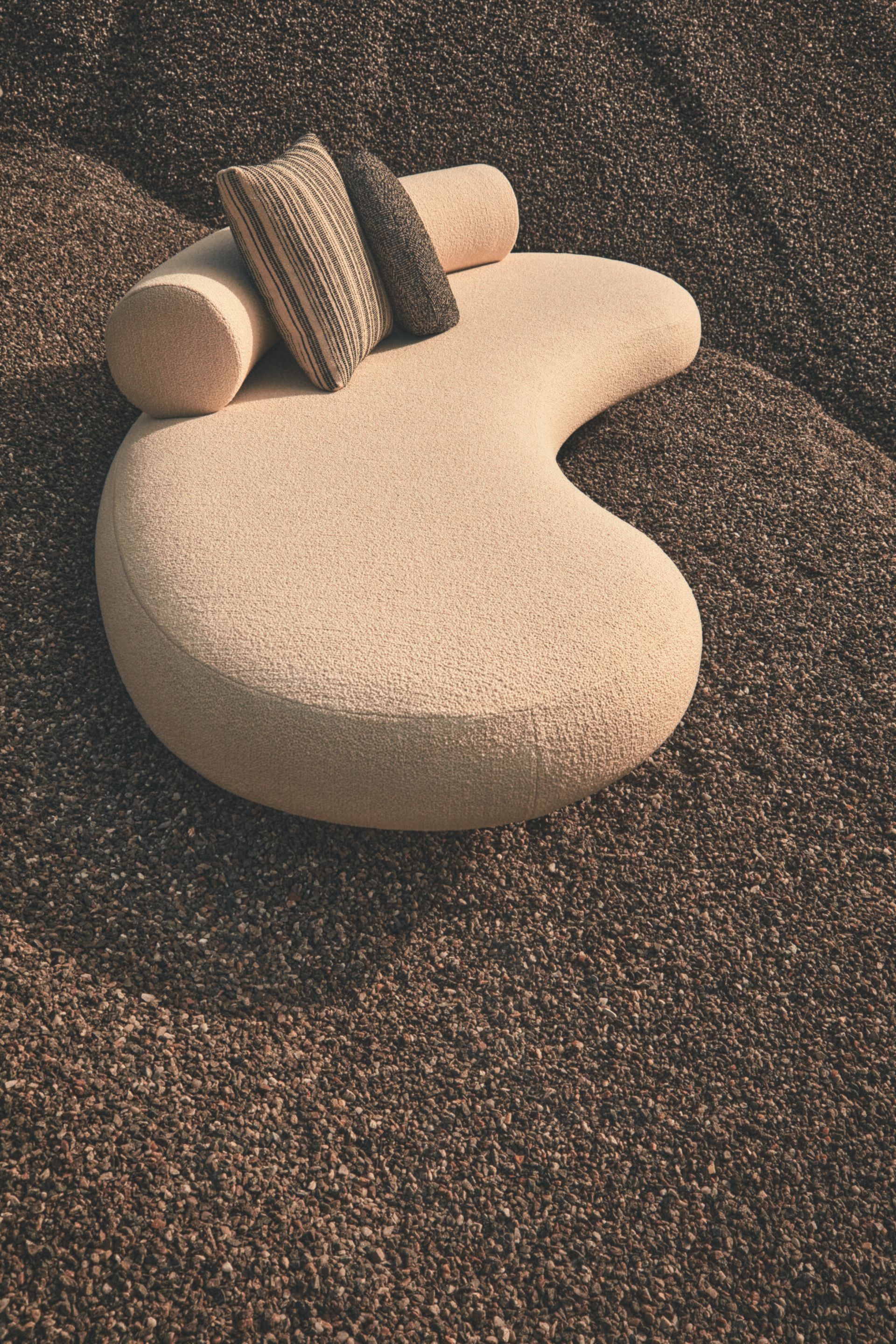 Изогнутый садовый диван из ткани DE PADOVA Honoré Outdoor ARCH-00087604 - Вид №2