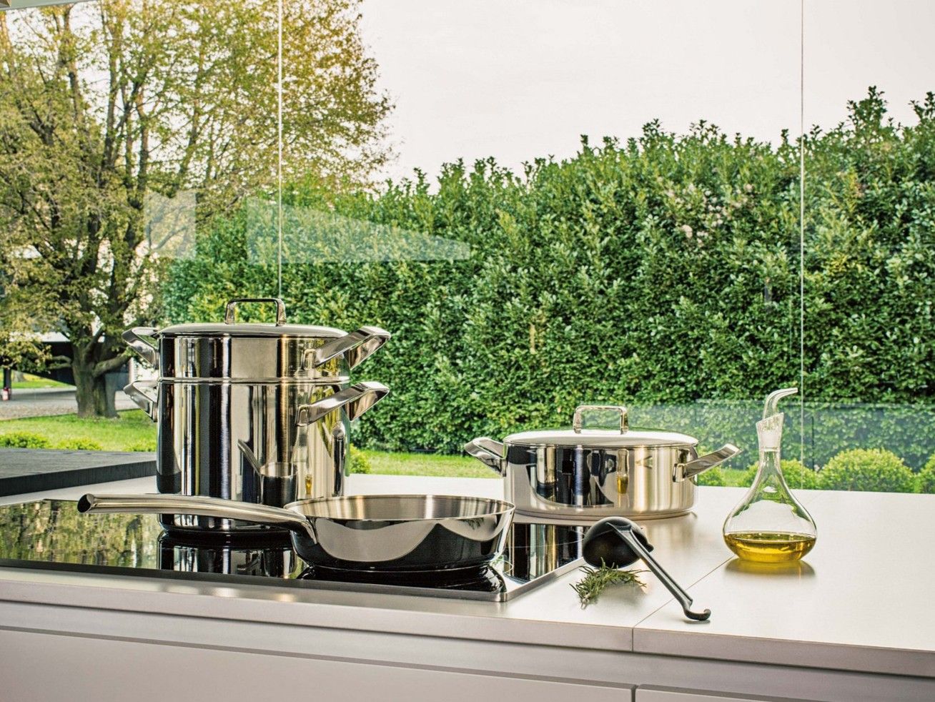 Кастрюля из нержавеющей стали Sambonet меню ARCH-00112066 - Вид №1