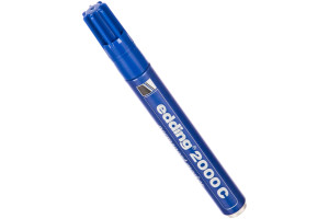 15563806 Перманентный маркер, синий, круглый наконечник 1.5-3мм E-2000-3 EDDING