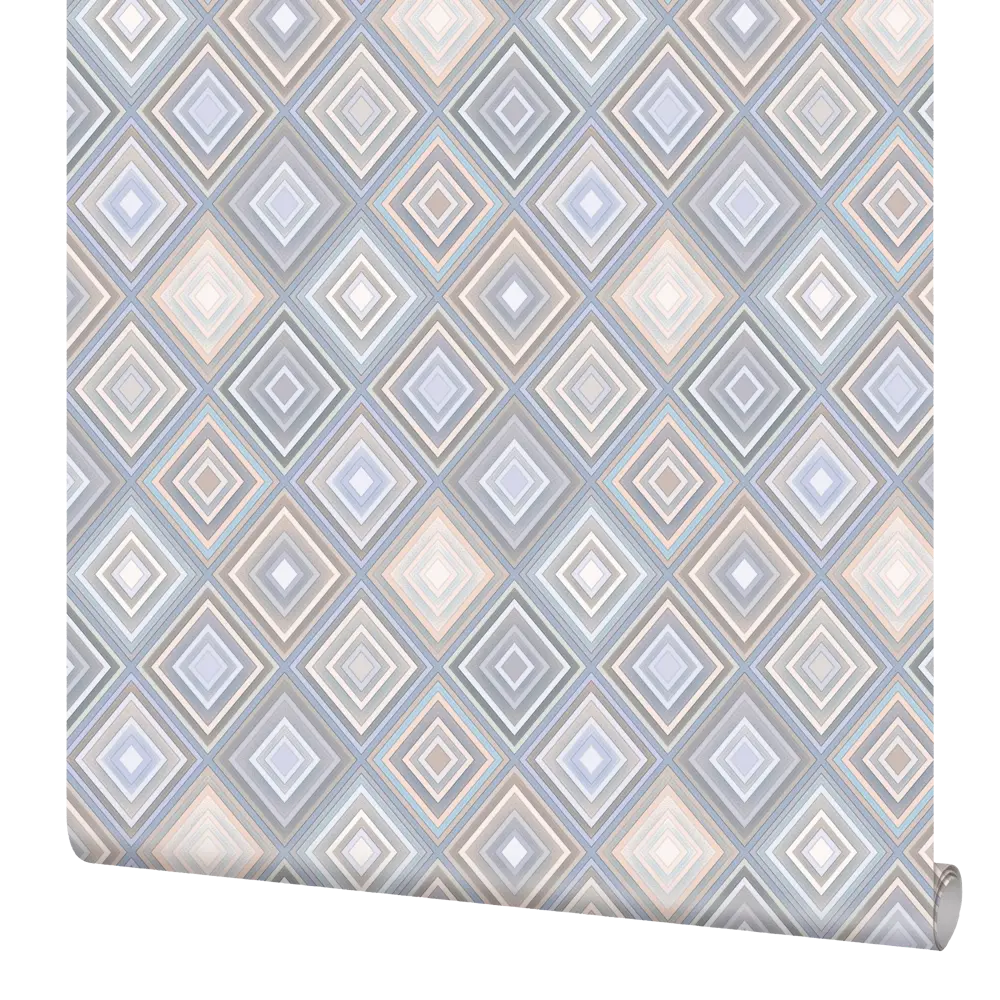 Обои бумажные Elysium Плаза голубые 0.53 м 908005 STLM-2163020