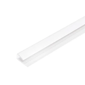 Профиль старт/финиш Venta ПВХ белый 11x19x3000 мм для панелей 5 мм