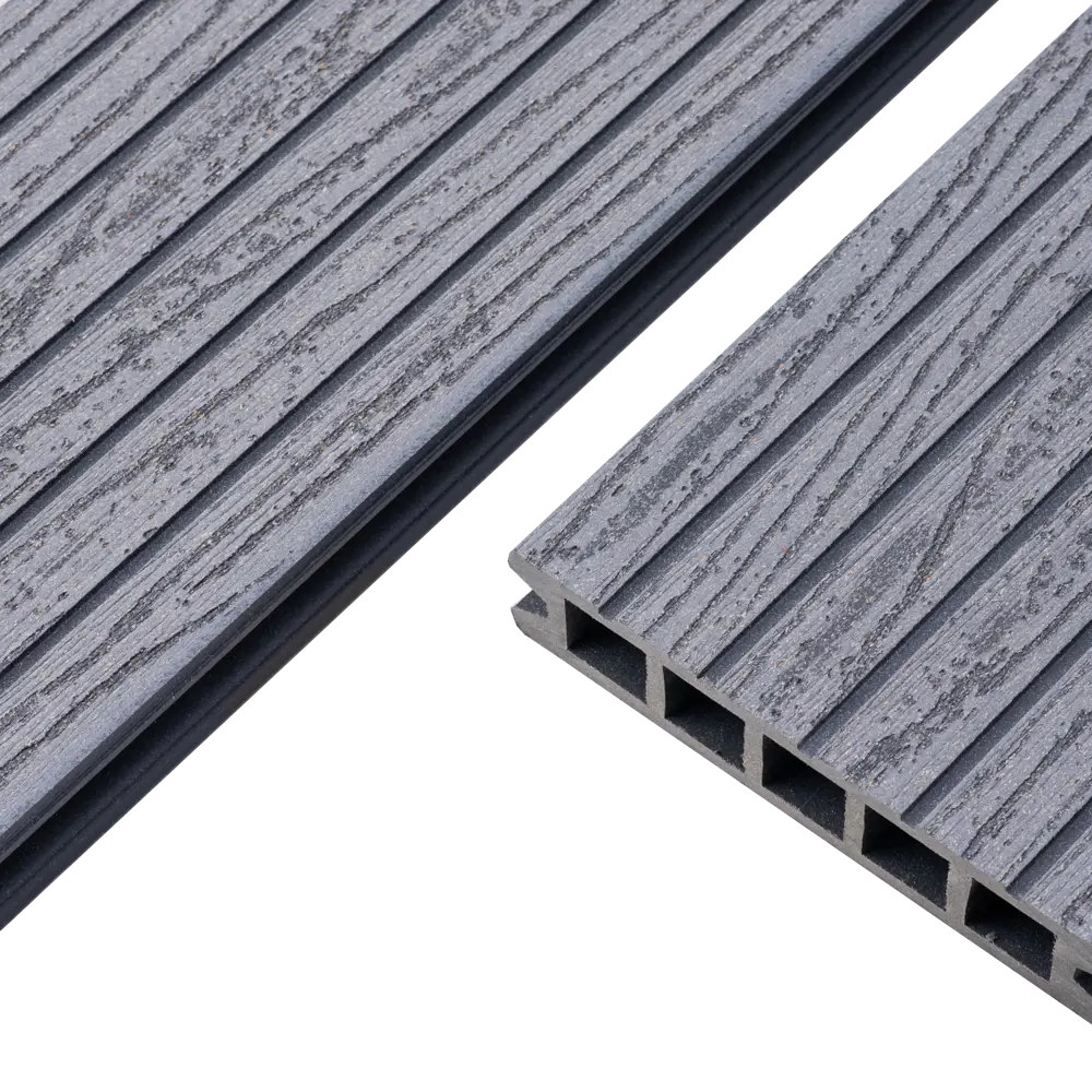 Террасная доска ДПК MultiDeck цвет Кварц 3000x150x27 мм. Вельвет 0.45 м² МУЛЬТИДЕК STLM-2118132 - Вид №7