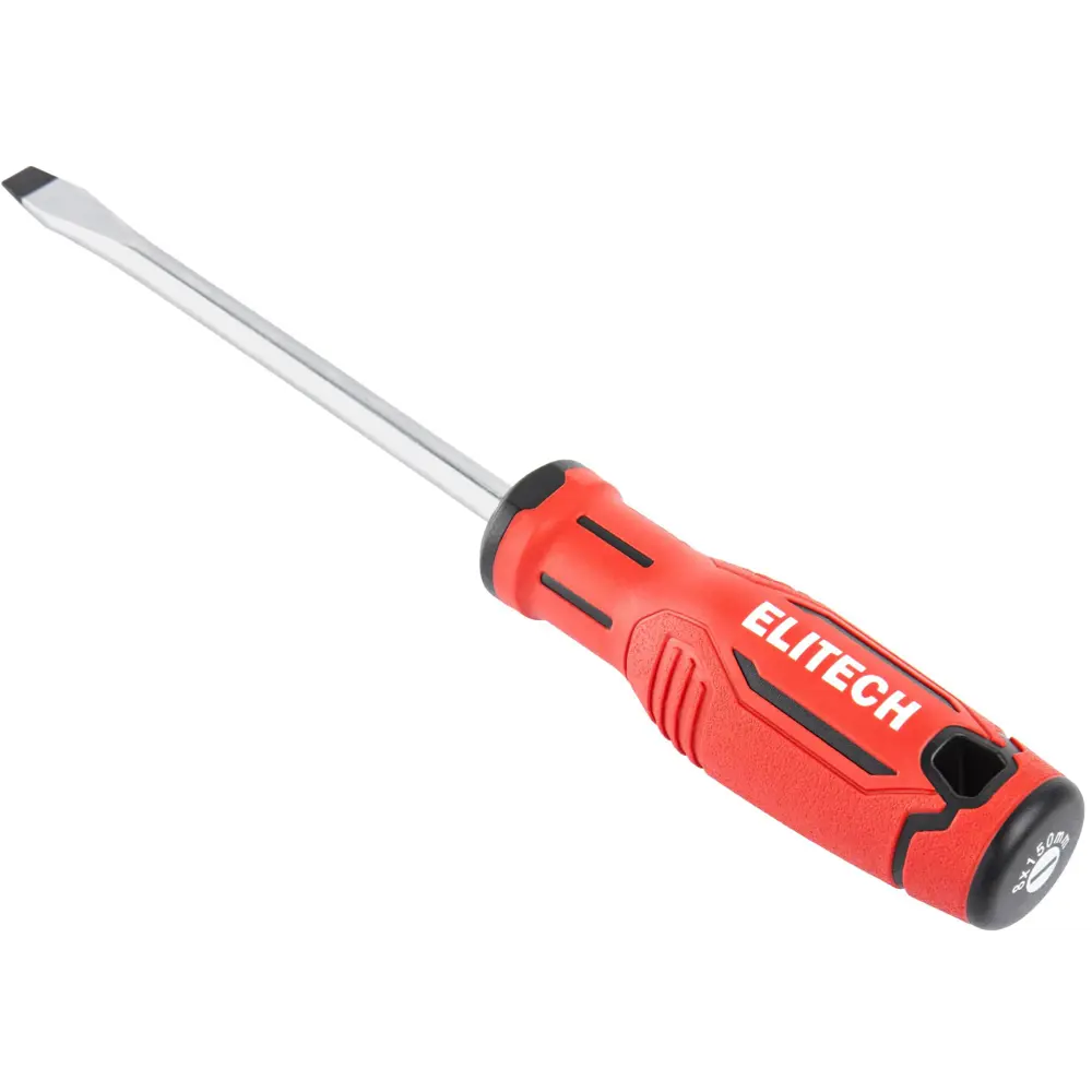 Отвертка Elitech 211107 SL8x150 мм с магнитным наконечником 89407130 STLM-1577437 - Вид №2