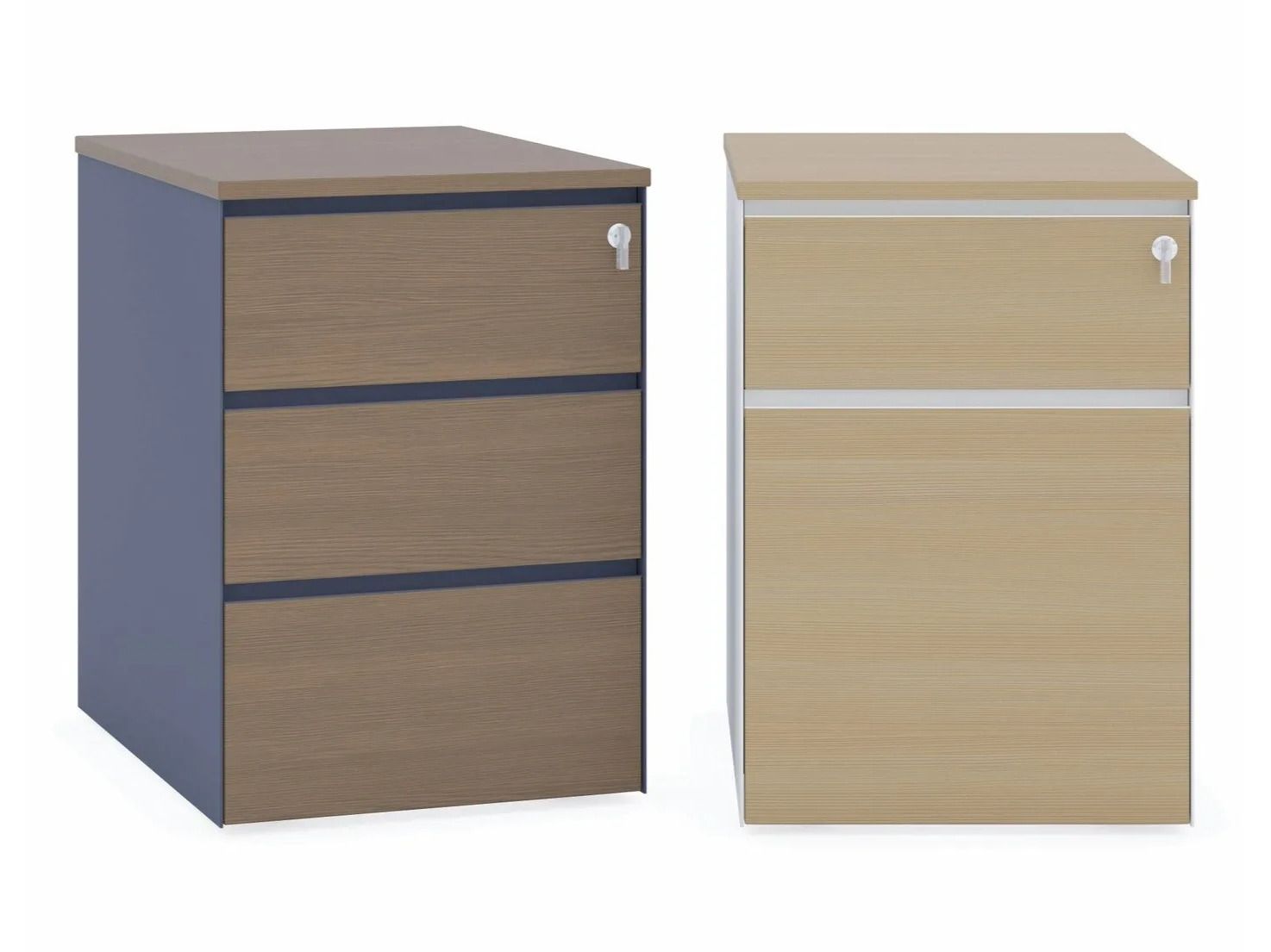 Меламиновый офисный комод с замком Ersa Arcadian ARCH-00070173 - Вид №3