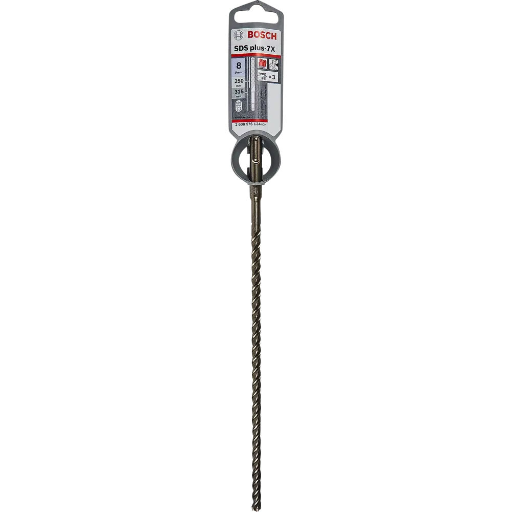Бур по армированному бетону SDS-plus 7X Bosch 8x315мм BOSCH PROFESSIONAL STLM-2034322 - Вид №3
