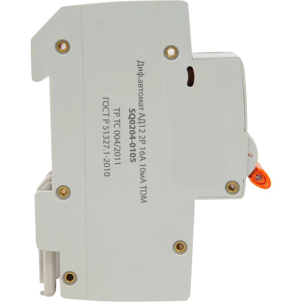 Дифференциальный автомат TDM Electric АВДТ63 2Р 16А с защитой 10 мА 84399454 STLM-1117894 - Вид №3