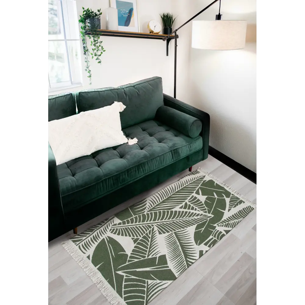 Santreyd Maya - турецкий килим из хлопка 60×90 см для стильного интерьера 89385300 STLM-1417416 - Вид №3