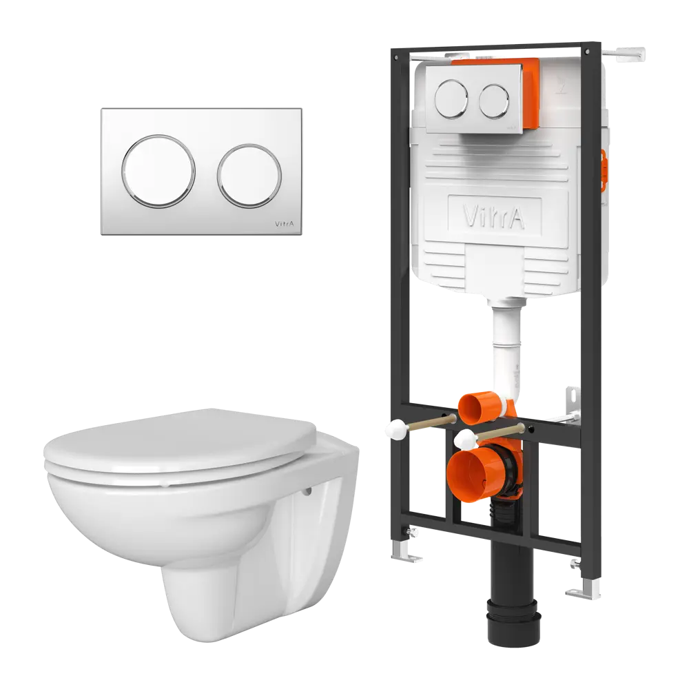 Сет инсталляция с унитазом VitrA SpinFlush Spin Flush STLM-2113147 - Вид №2