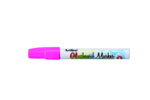 16307071 Маркер краска для оформления витрин Glassboard, 2,0 мм, флуоресцентный розовый EPG4-352 Artline