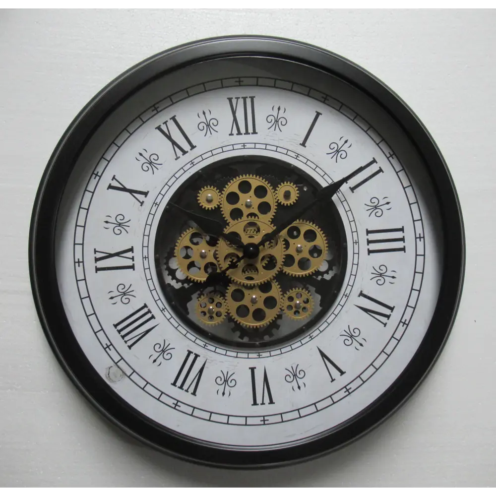 Часы настенные Dream River Шестеренки круглые металл цвет черно-белый  ø63,5 см STLM-2028415 - Вид №2