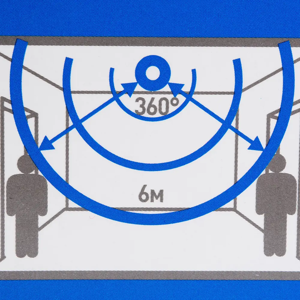 DUWI Датчик движения потолочный сверхтонкий с круговым обзором 360° 82019145 STLM-0017736 - Вид №3
