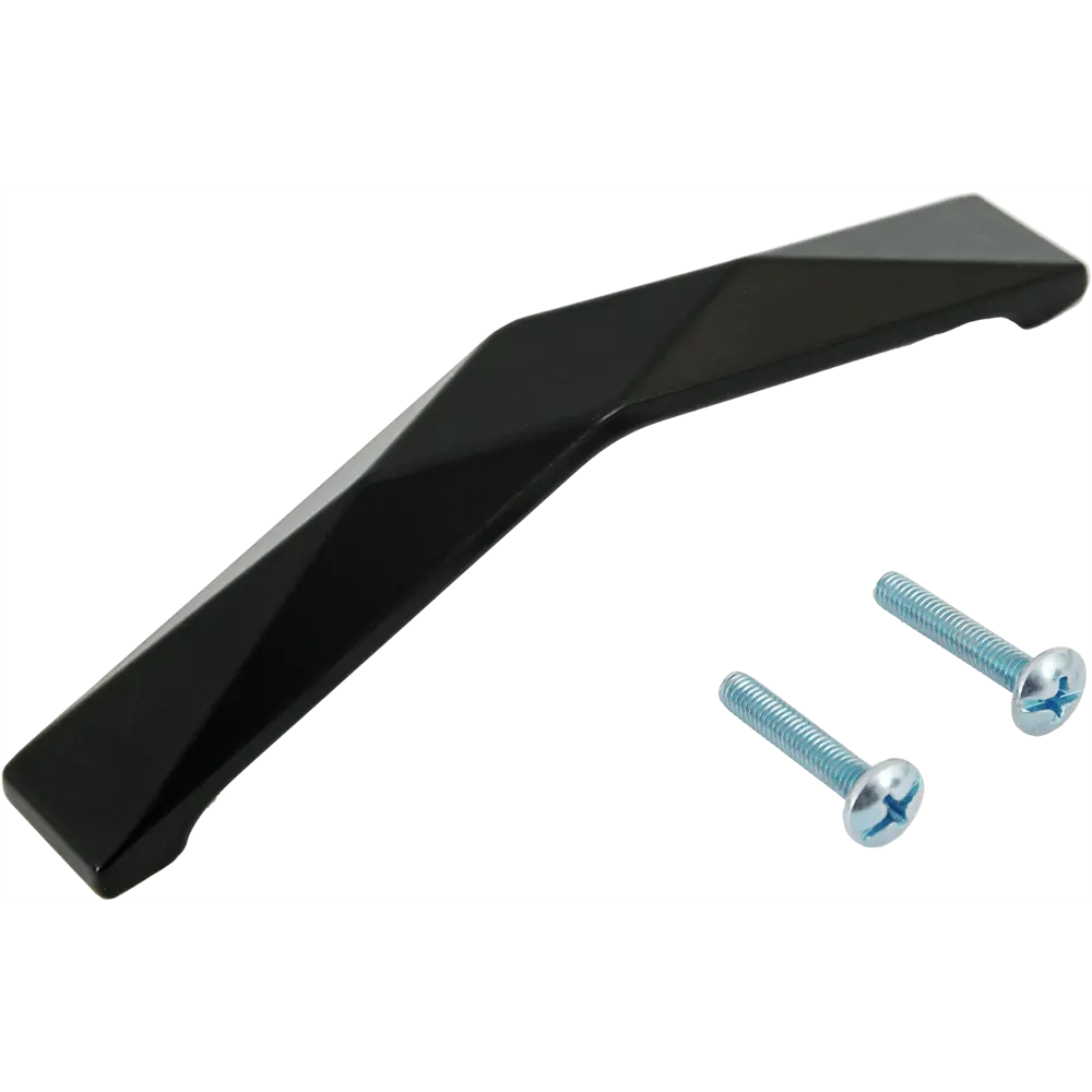 Мебельная ручка-скоба RS-105 96 мм матовый черный KERRON STLM-2151745 - Вид №3