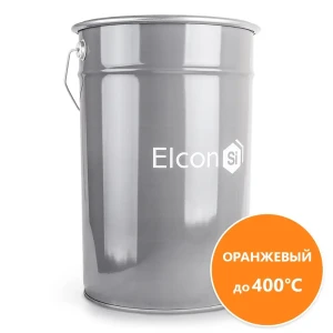 90287521 Эмаль термостойкая матовая Elcon Max Therm 00-00002977 цвет медный 25 л STLM-1510417