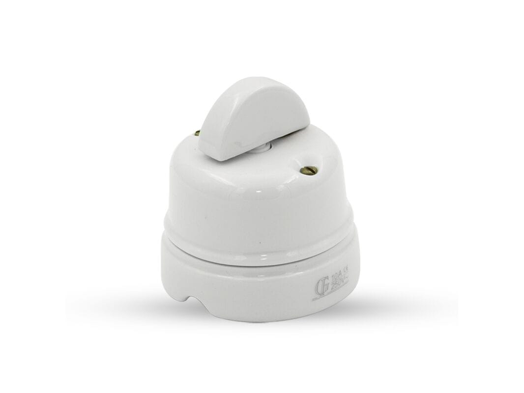 Вращающаяся кнопка безеля GI Gambarelli White Italy ARCH-00047386