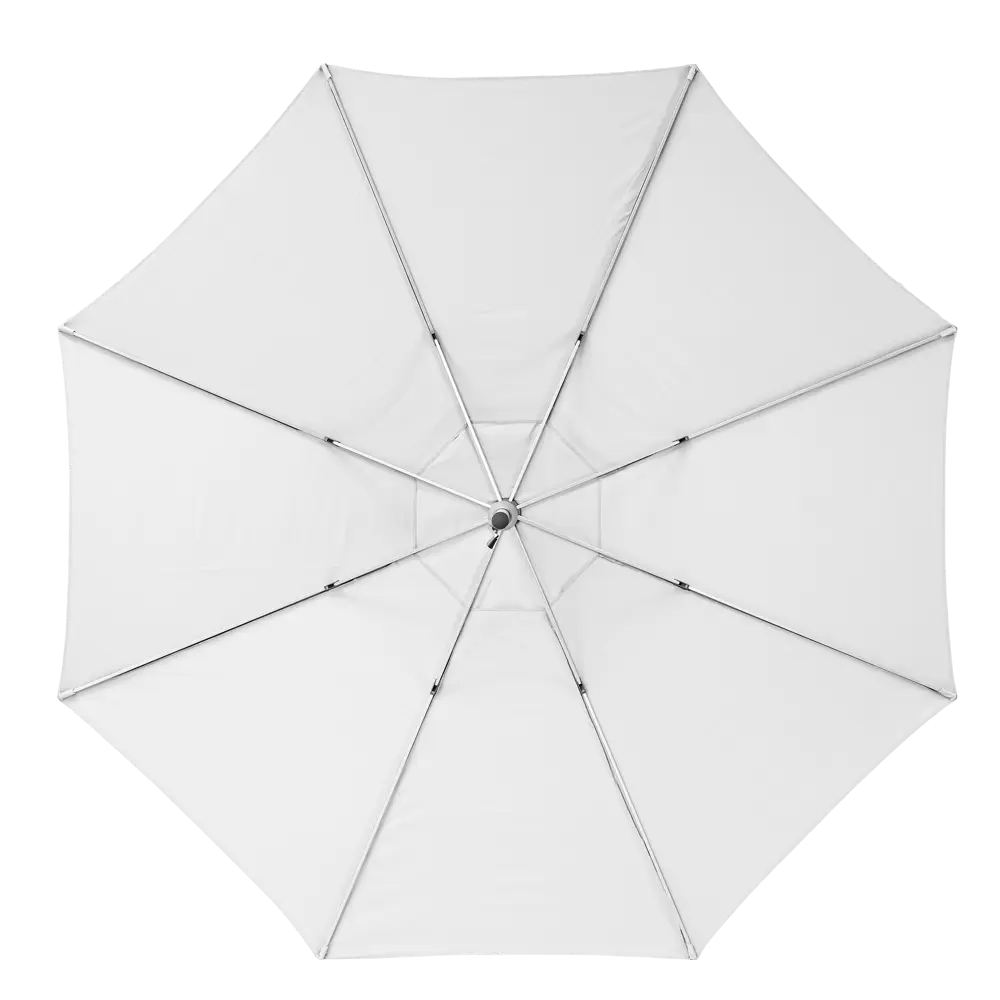 Зонт садовый Naterial Aura ø 400 см цвет белый STLM-2197506 - Вид №2