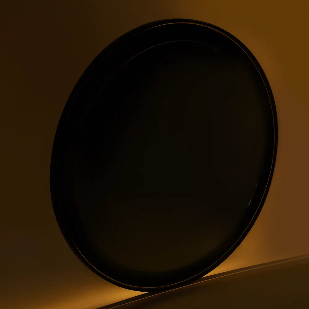 Зеркало Gavana black Led с подсветкой ø60 см 82714774 STLM-2064156 Santreyd нет - Вид №1