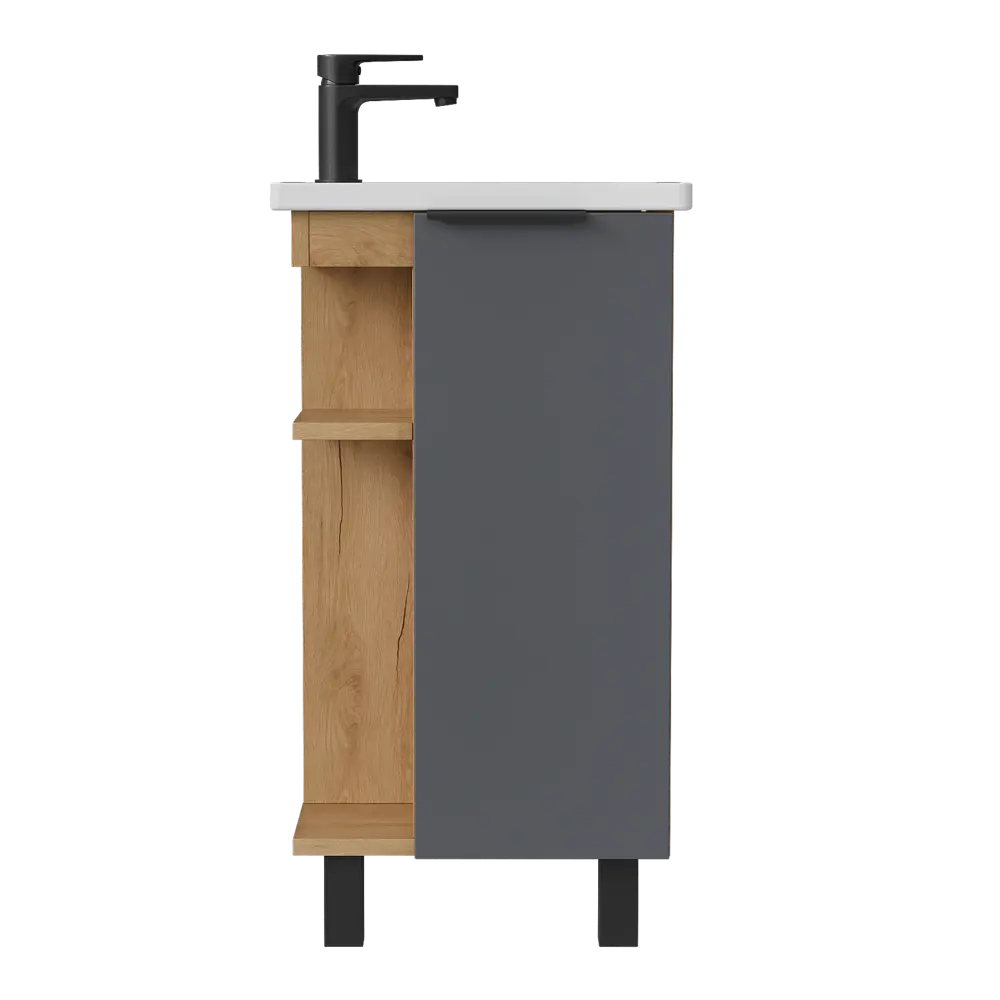 Тумба KONSENSA «СОХО» для раковины с интеллектуальной системой хранения 89381831 STLM-1538708