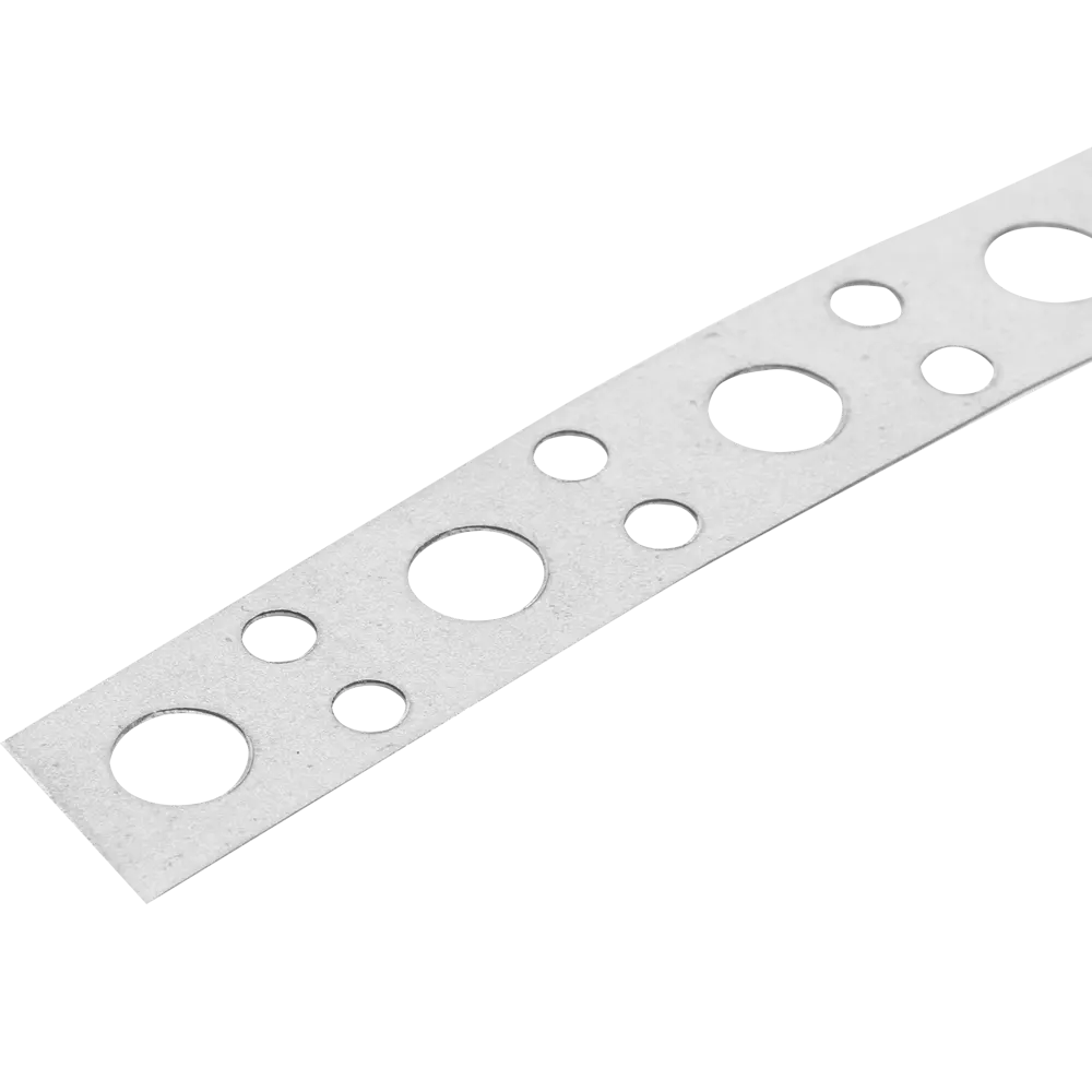 Перфорированная лента прямая 12х05 10 м цвет серый Santreyd STLM-2019895 - Вид №1