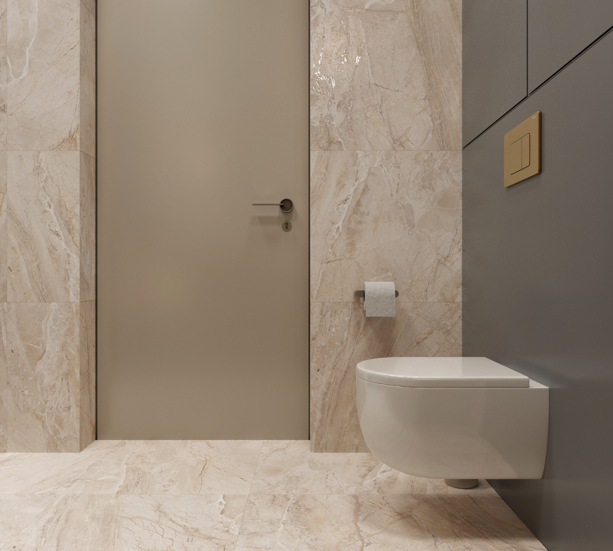 Керамогранит INTERA CREMA 60х60 Arcadia Ceramica CR6009-A  - Вид №2