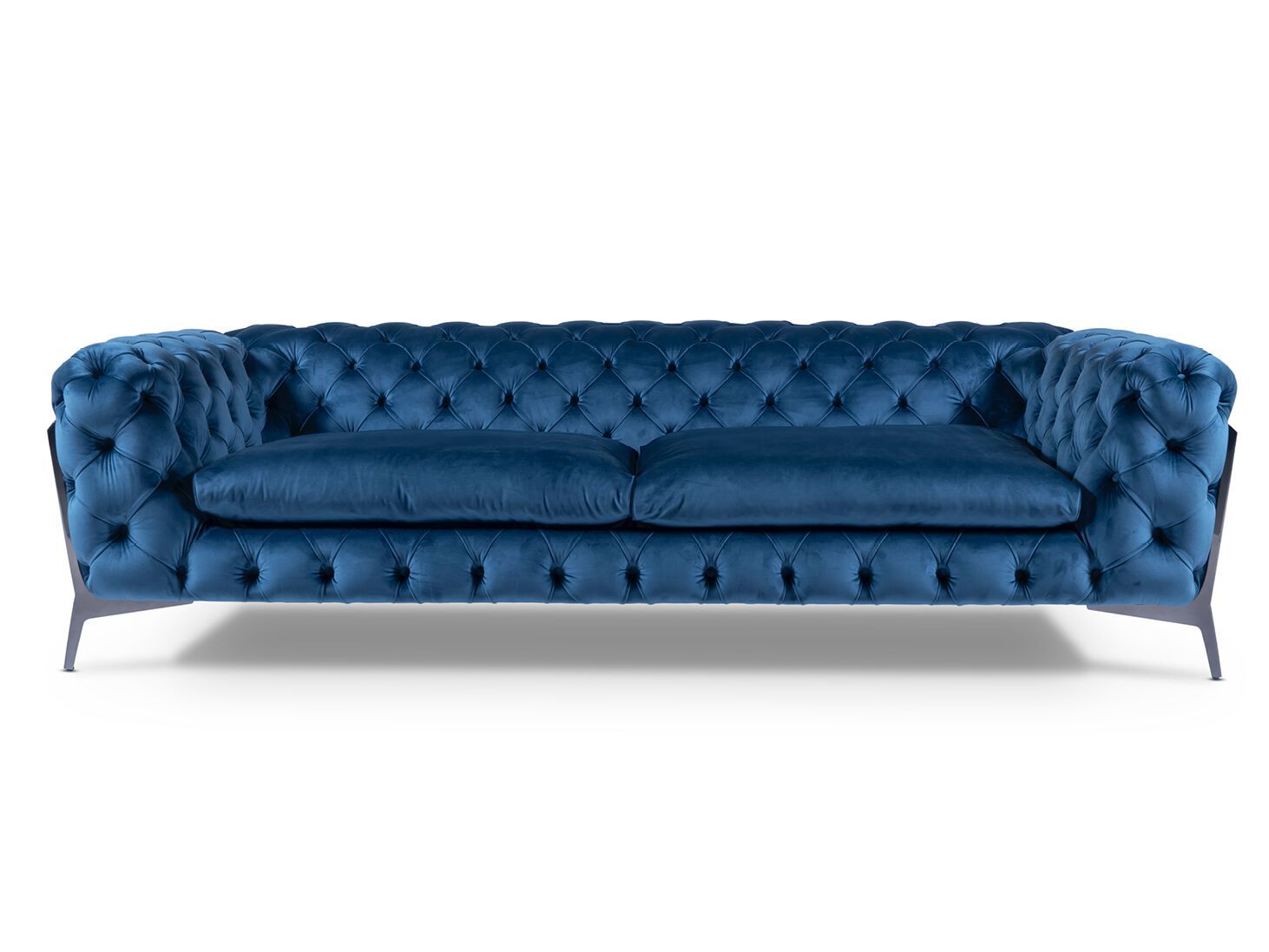 3-местный бархатный диван capitonné Calia Italia Superior ARCH-00006166